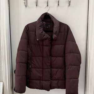 H&M Dark Brown Puffer Jacket